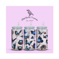 Blue Mystic Butterflies