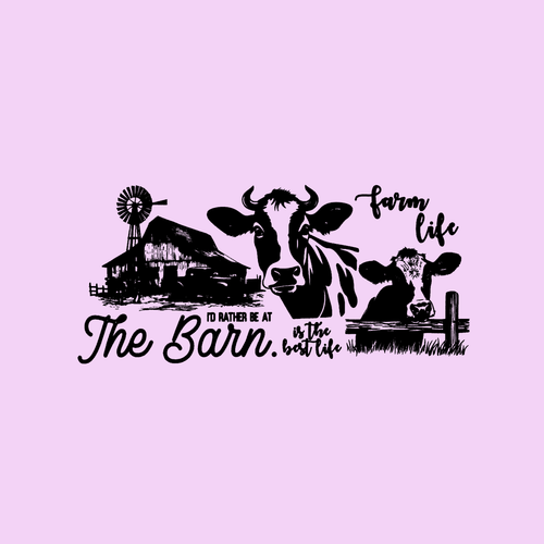 Barn Life UV DTF Wrap