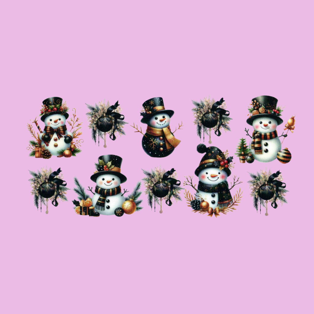 Black Snowman