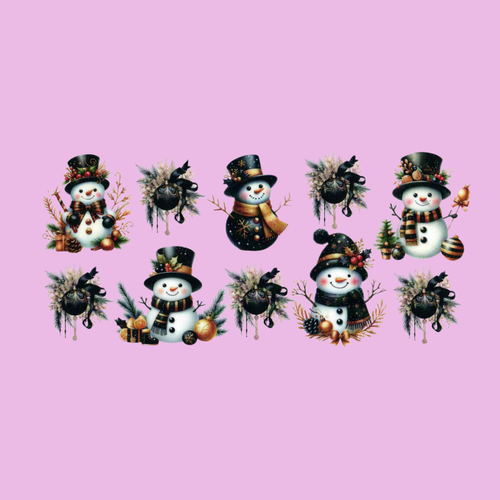 Black Snowman