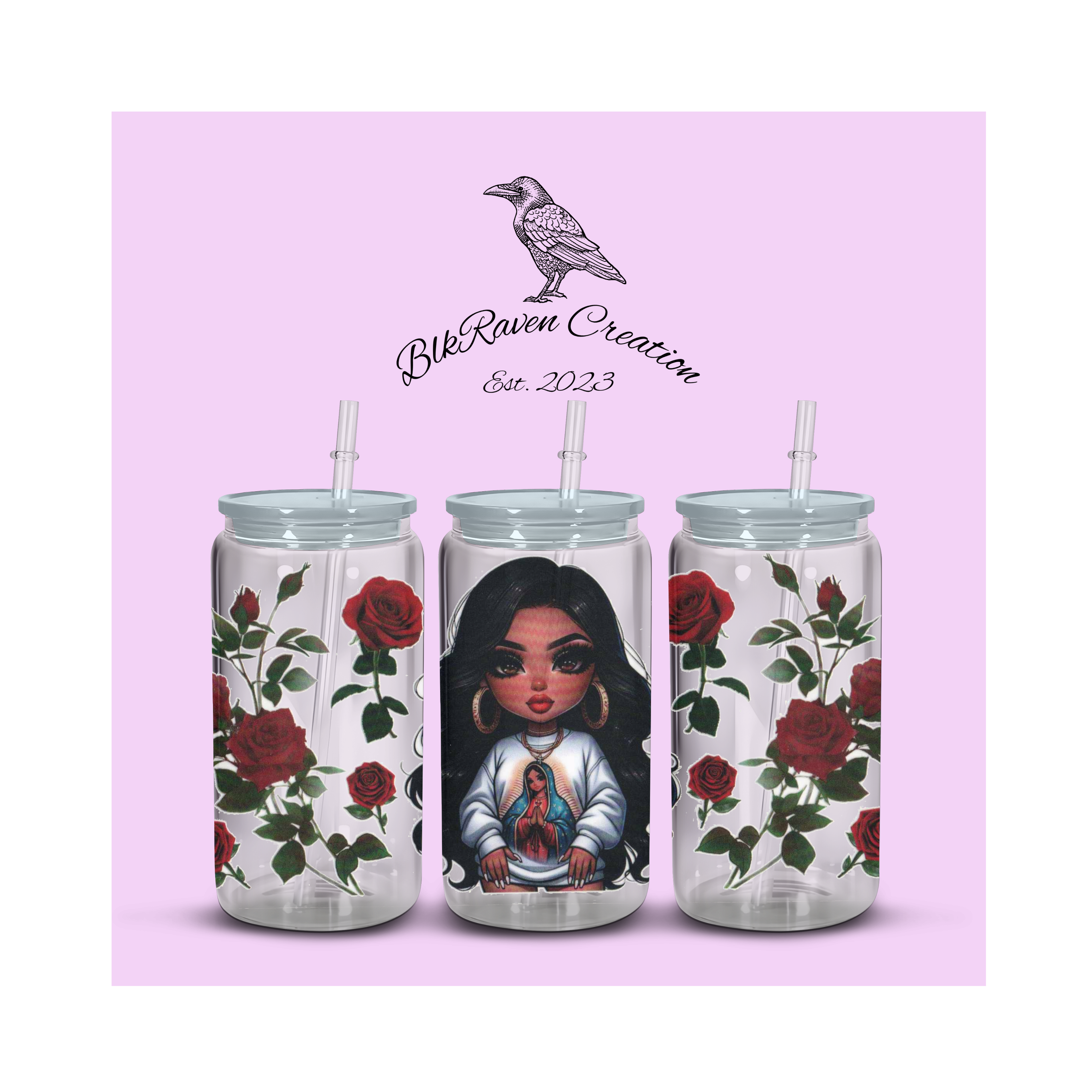 Chicana w/Virgen