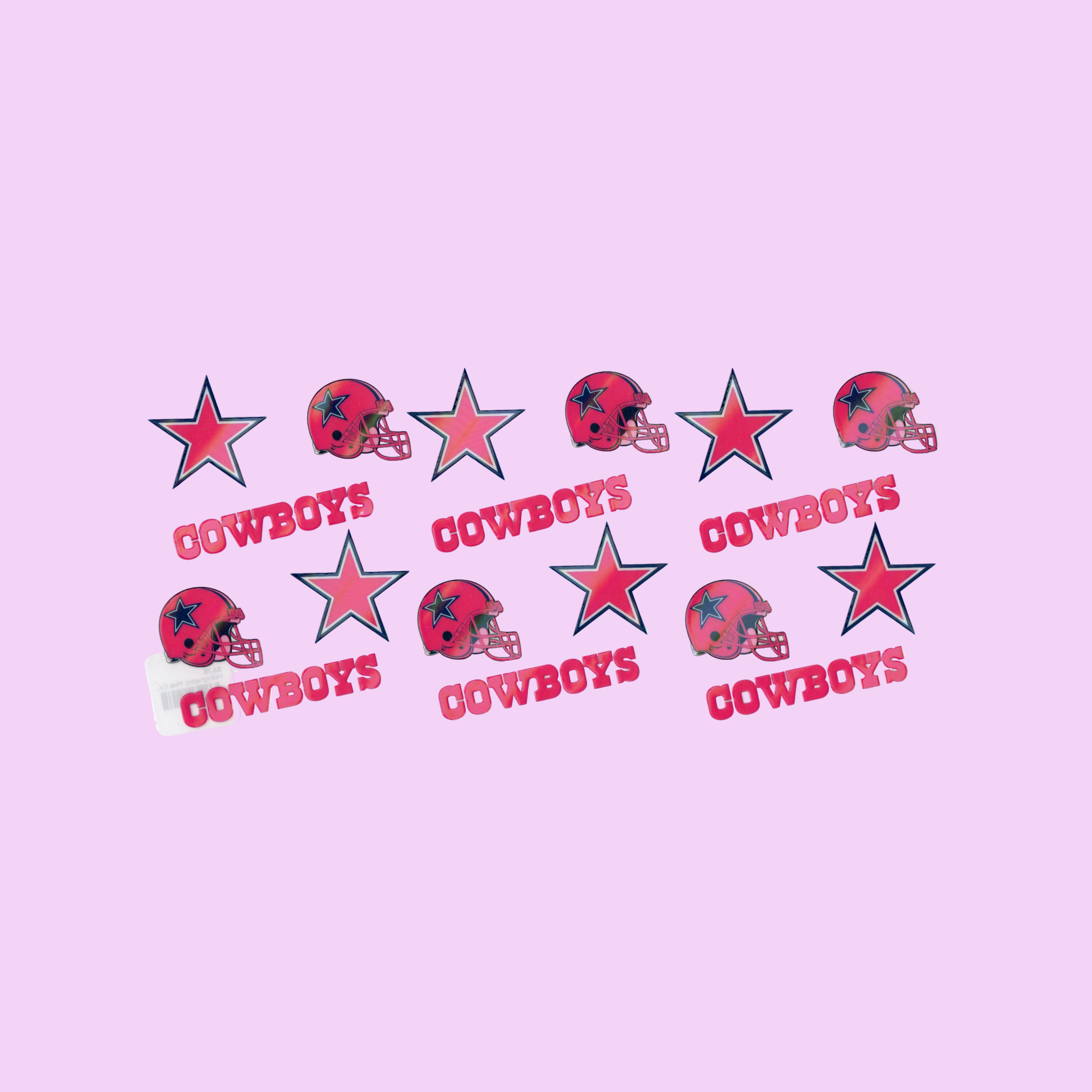 Holographic Pink Cowboys