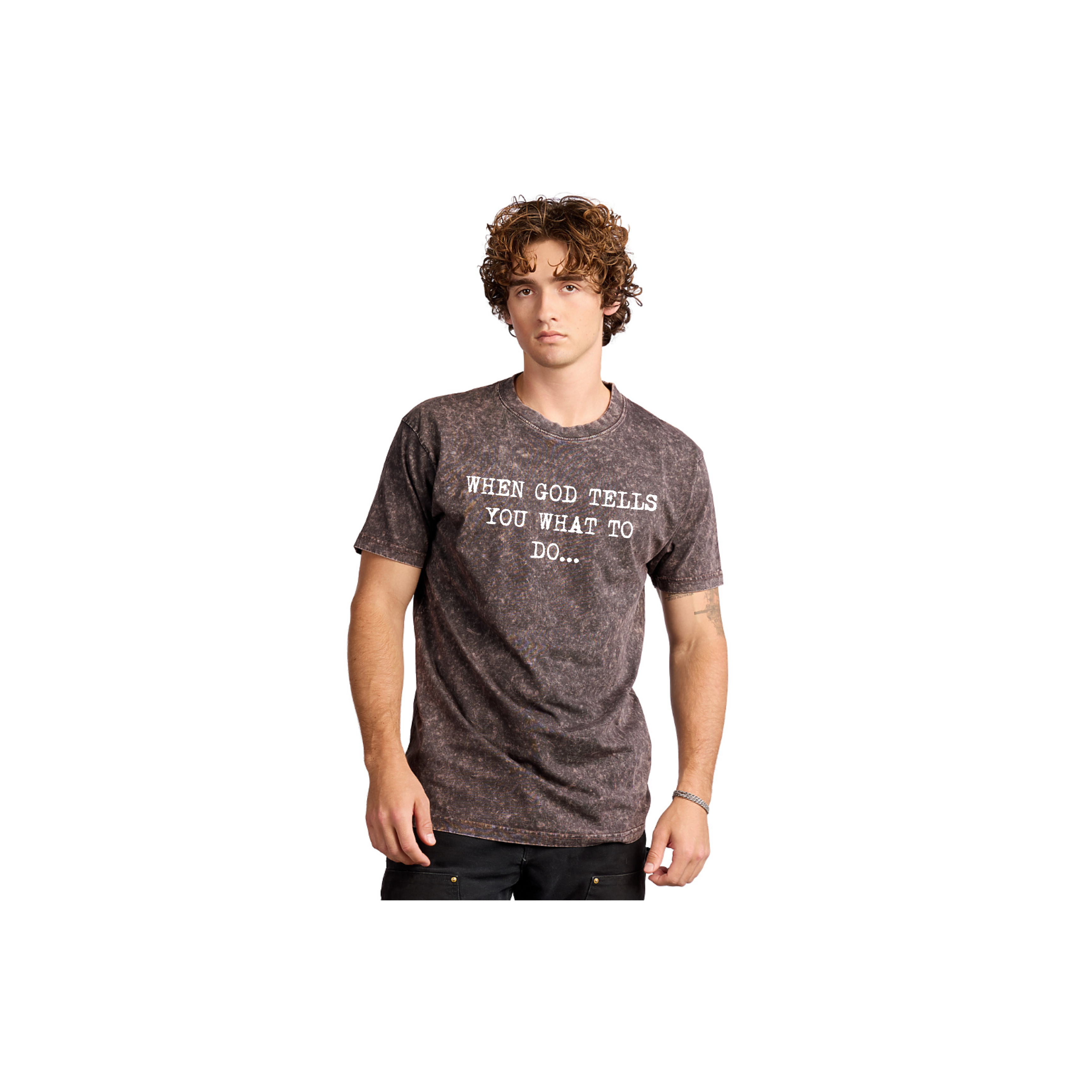 Mineral Faith shirt (When God Tells You What To Do)