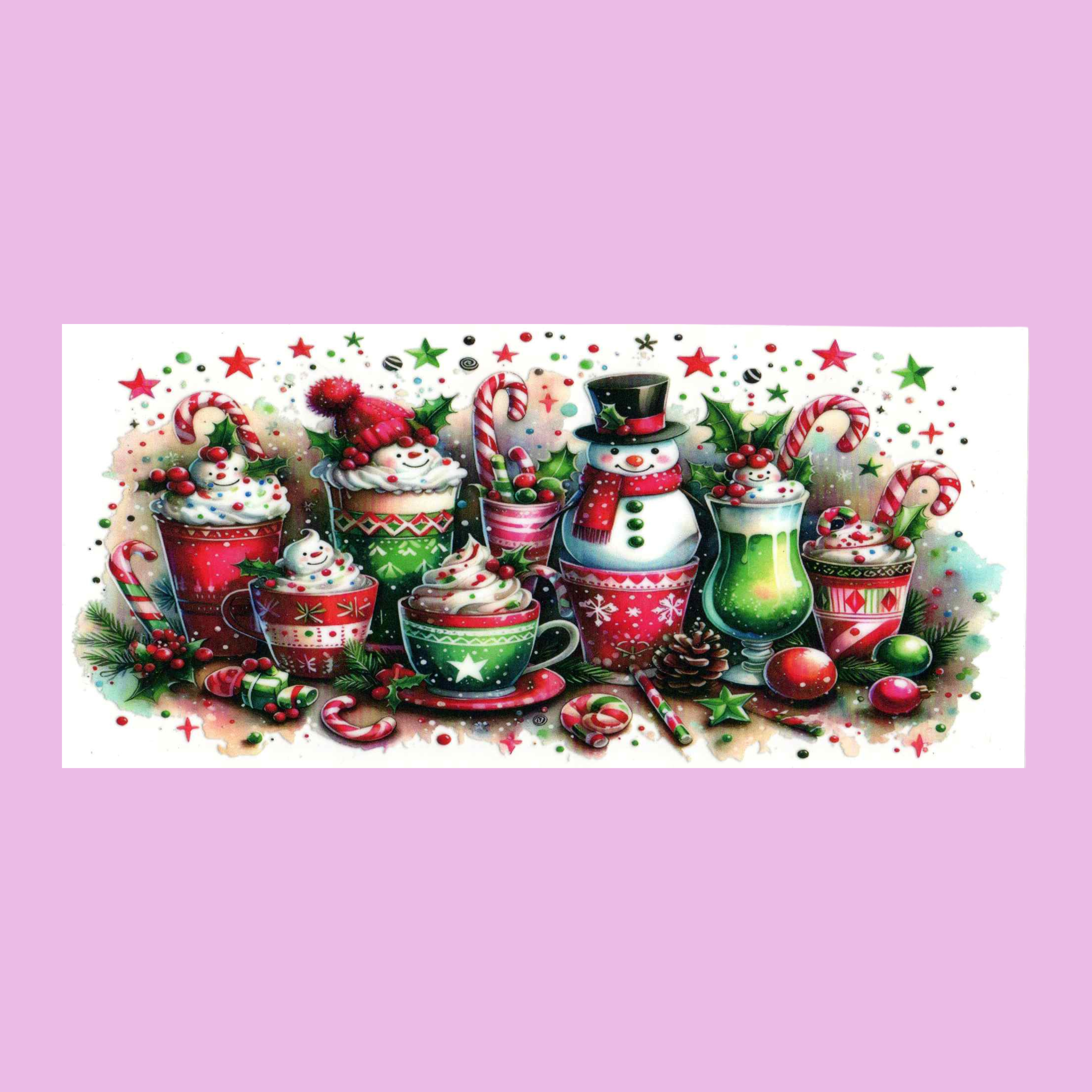 Peppermint Snowman