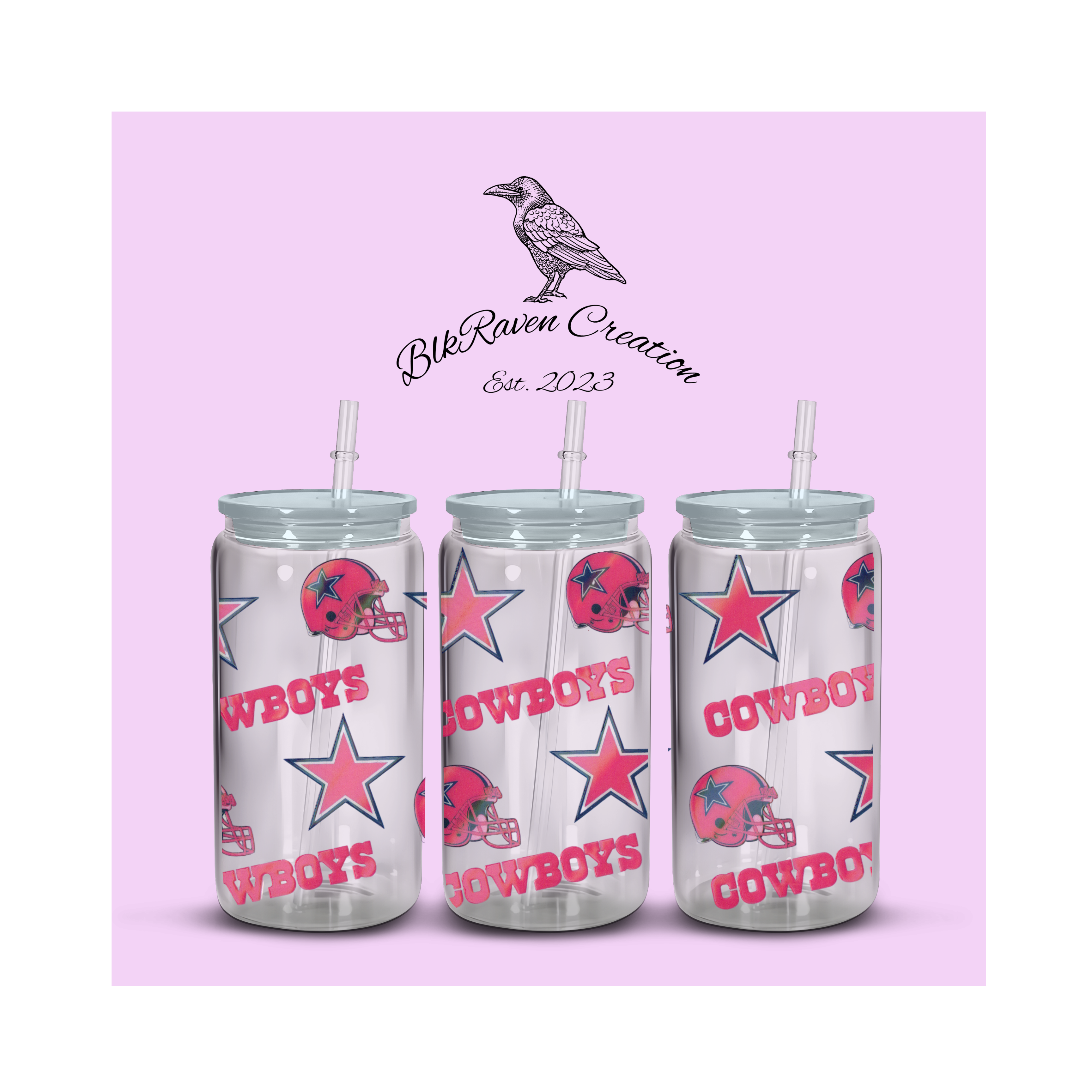 Holographic Pink Cowboys