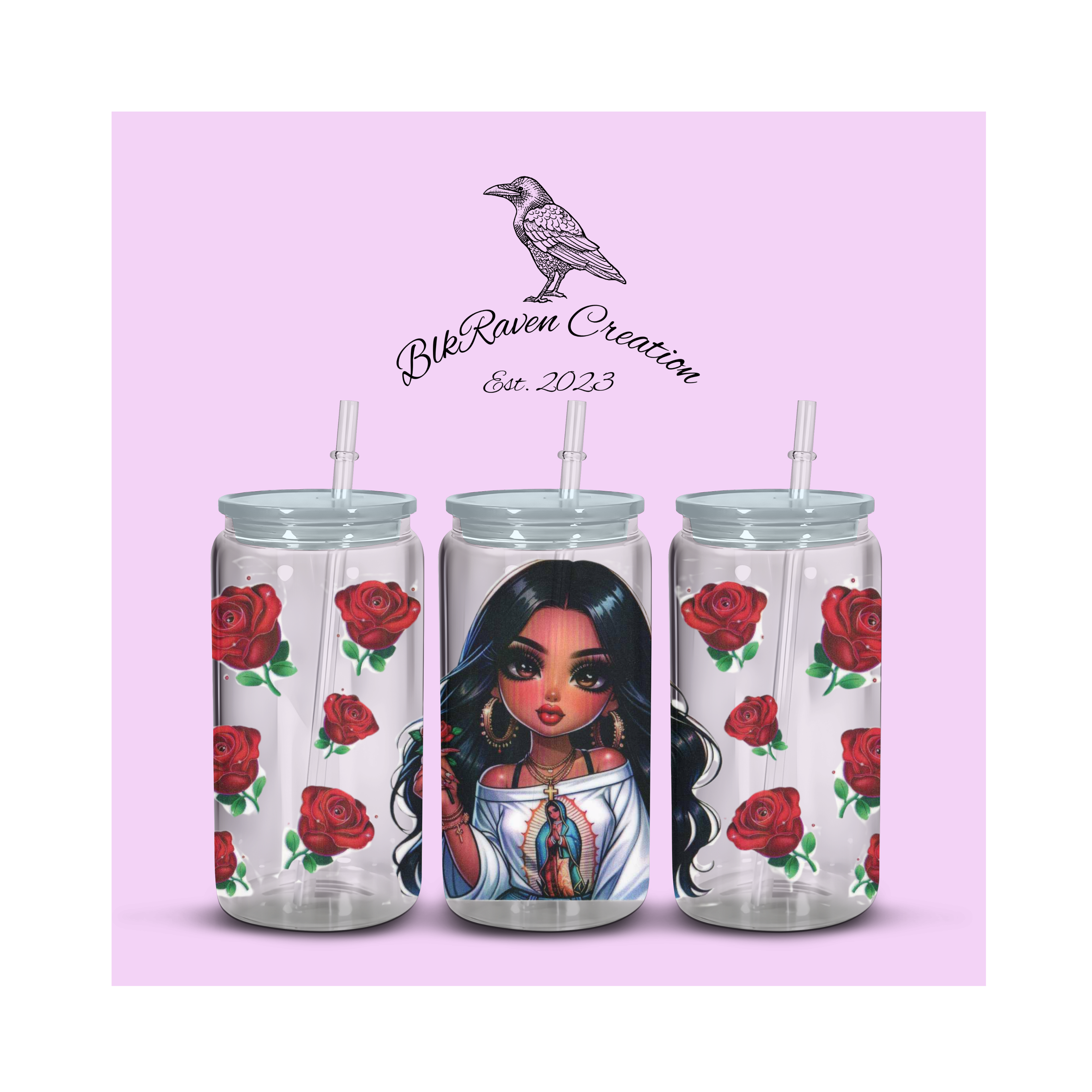 Chicana Rosas & Virgen
