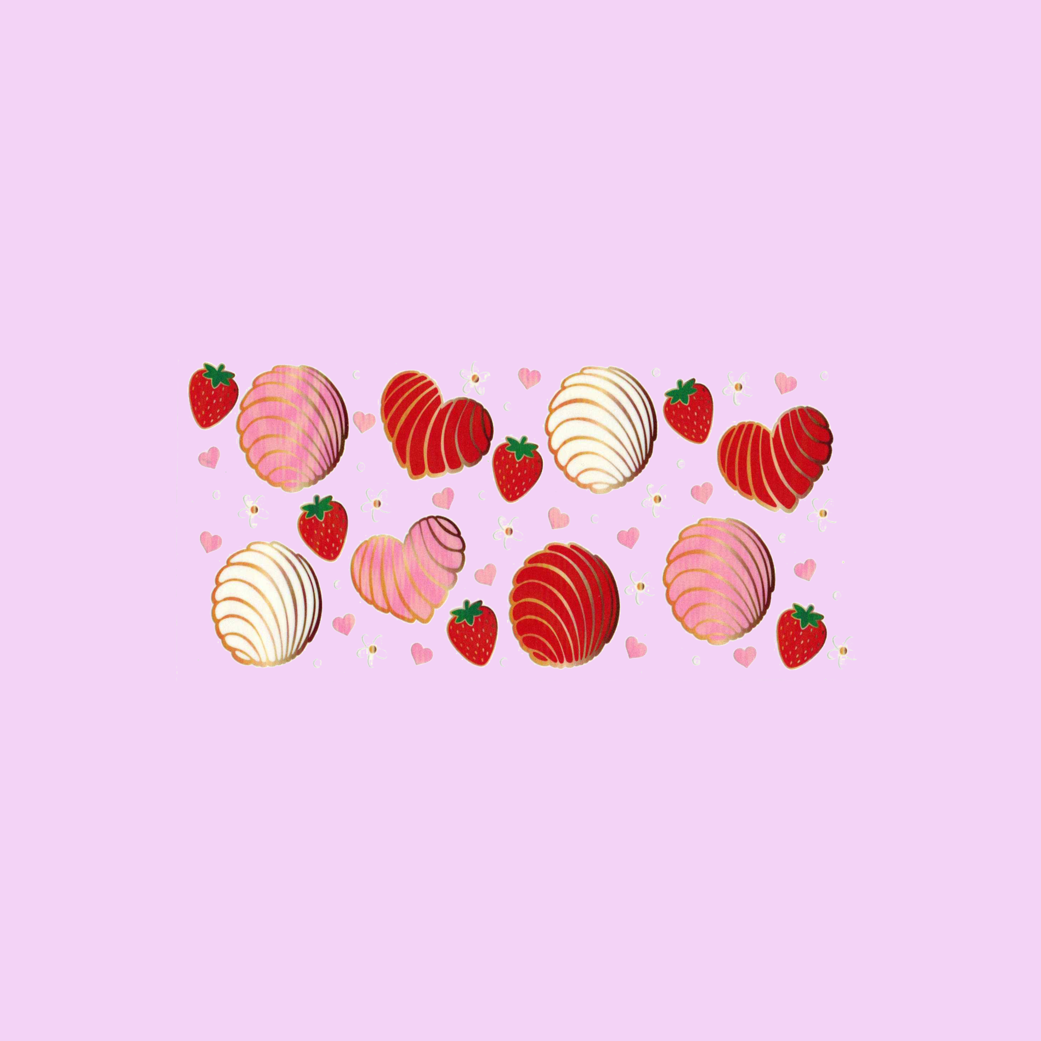 Strawberry Conchas